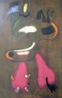Softcover Book entitle Joan Miro - Sample Page