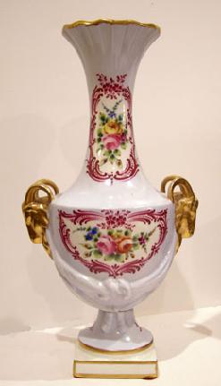 19th c. Old Paris (Vieux Paris) Porcelain Vase