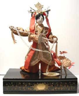 Japanese Story Doll with Drum