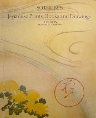 Vintage Sotheby Auction Catalogue: Japanese Prints, Books, Drawings - 1989