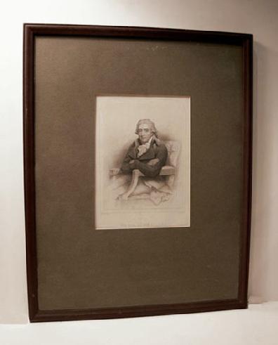 Hon. Henry Erksine-Stipple Engraving - Will Howison - Framed